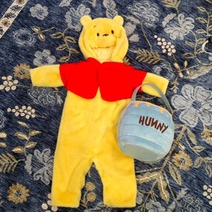 Pottery Barn Pooh Costume with Bag